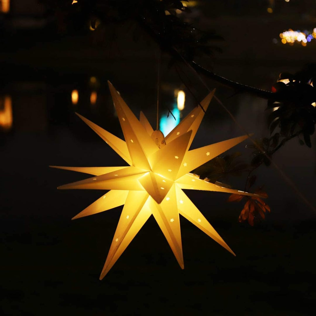 LED kerstster 3D - warm wit - 60cm LED kerstster 3D - warm wit - 60cm